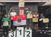 Personel Yonif 321 Kostrad Borong Podium di Cinyiruan Trail Run Bandung