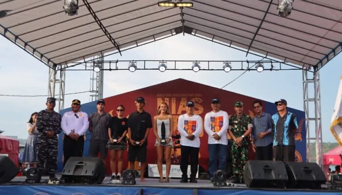 Kesusksesan Polres Nias Selatan Melaksanakan Pengamanan Kejuaraan Selancar Internasional Nias Pro 2025