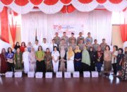 Polres Labuhanbatu Salurkan Bantuan Sosial Kepada Warakawuri Dalam Rangka Hut Bhayangkara Ke-79