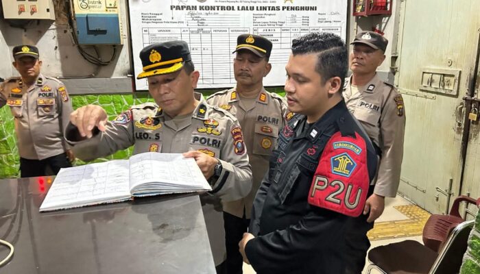Sat Binmas Polres Tebing Tinggi Dampingi Ditbinmas Polda Sumut Tinjau Lapas dan Pos Satkamling