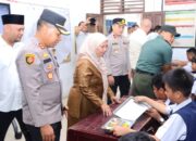 Kapolres Tebing Tinggi Hadiri Launching Program Makan Bergizi Gratis di SMP Negeri 1