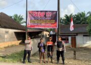 Polsek Sibabangun Gencarkan Sosialisasi Berantas Narkotika, Karhutla, dan Judi