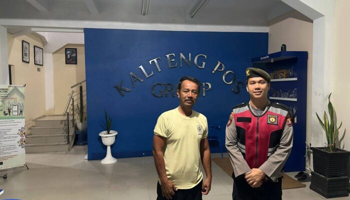 Satsamapta Polresta Palangka Raya Kunjungi Kantor Kalteng Pos