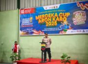 Kapolres Tanah Karo Apresiasi Kodim 0205/TK Gelar Turnamen Bola Voli Terbuka