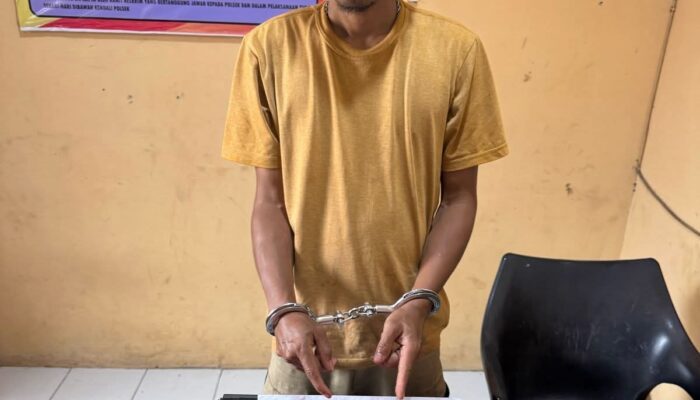 Polsek Bilah Hilir Amankan Pengedar Narkoba, Sita Sabu 6,05 Gram