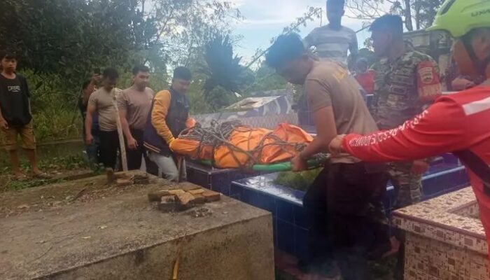 Mayat Pria Tanpa Identitas Ditemukan di Pinggir Sungai Lau Biang Kabanjahe