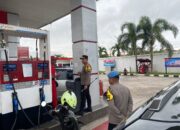 Kapolres Bangka Cek SPBU Beberapa SPBU di Sungailiat