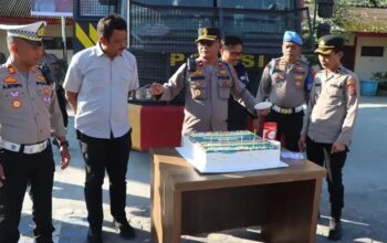 Polres Tanah Karo Rayakan Ulang Tahun Personel Bulan Januari