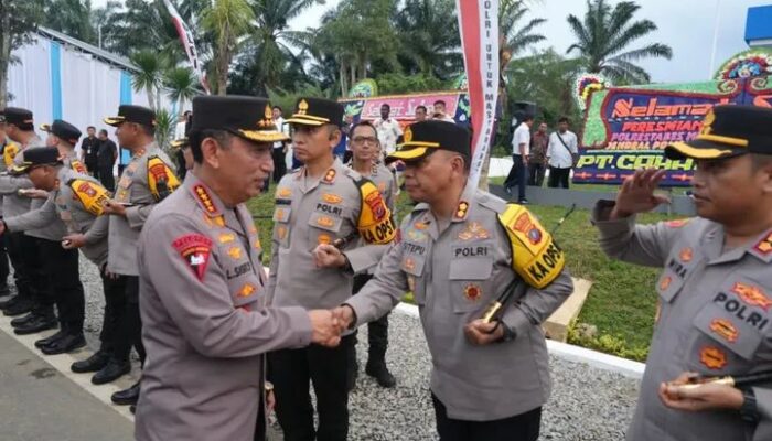 Kapolres Serdang Bedagai Hadiri Kunjungan Kapolri dan Ketua Komisi IV Berikan Bantuan untuk Korban Bencana Alam