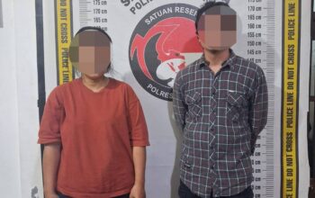 Polres Simalungun Amankan Dua Pengedar Sabu, Barang Bukti Capai 21,85 Gram