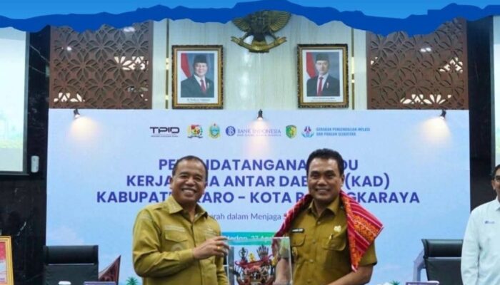 Bupati Karo Jalin Kerja Sama Antar Daerah Komoditas Pertanian dengan Kota Palangkaraya