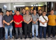 Kapolsek Medan Tuntungan Pererat Sinergi dengan Wartawan Lewat Coffee Morning