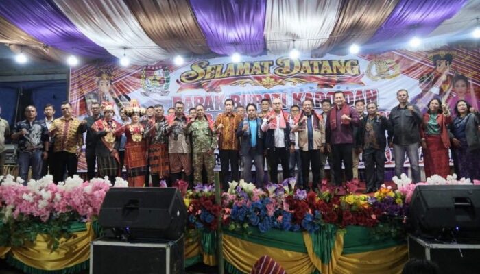 Bupati Karo Hadiri Kerja Tahun di Desa Persadanta Dusun Rumah Rih dan Desa Bunuraya