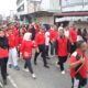 Jalan Sehat HUT PMI ke-81 Berlangsung Meriah, Polres Labuhanbatu Pastikan Aman