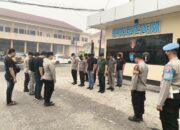Jamin Pelayanan, Pamapta III SPKT dan Piket Satuan Fungsi Polresta Palangka Raya Apel Bersama