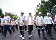 Bupati Taput Jonius Taripar Hadiri Fun Walk Medan